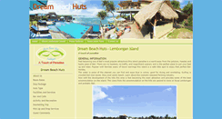 Desktop Screenshot of dreambeachlembongan.com